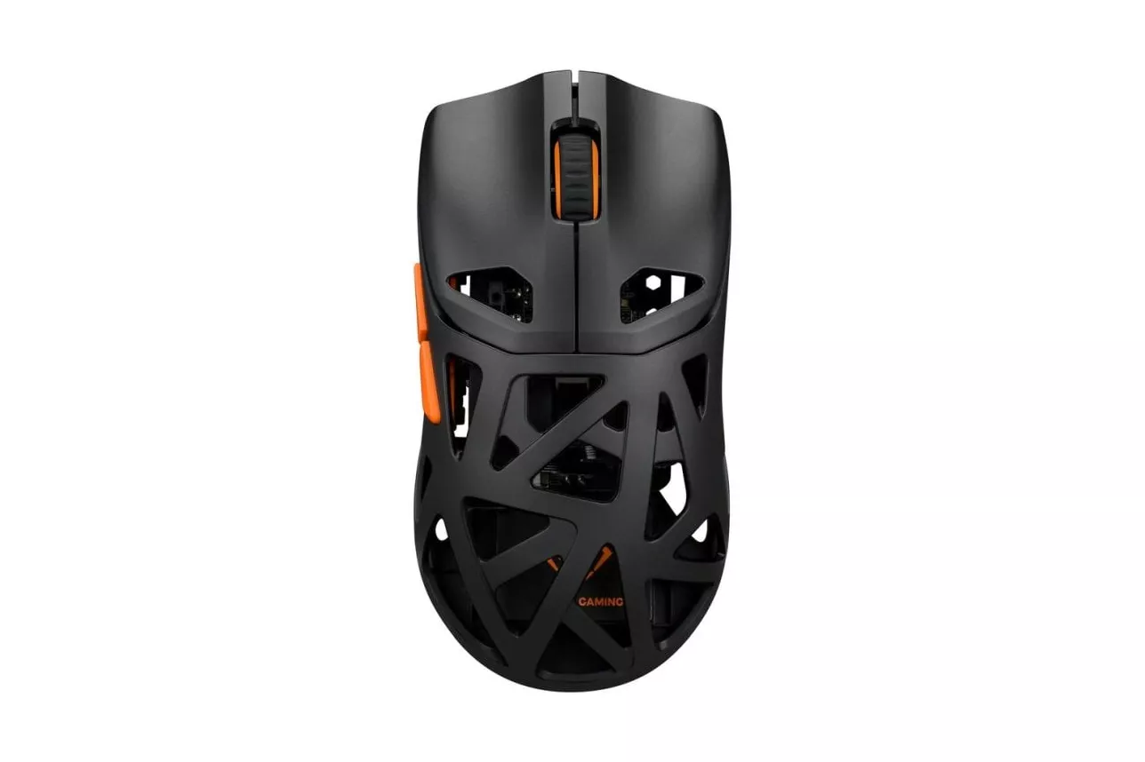 Ratón DELTACO GAMING DM370 Inalámbrico Bluetooth 12000 DPI Negro Recargable