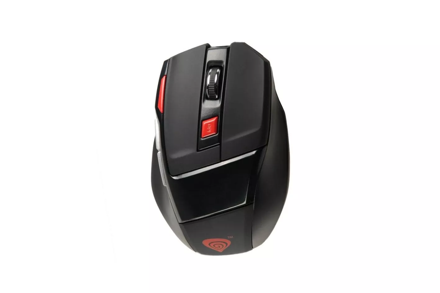 Ratón GENESIS V55 Inalámbrico 2000 DPI Negro 7 Botones Gaming