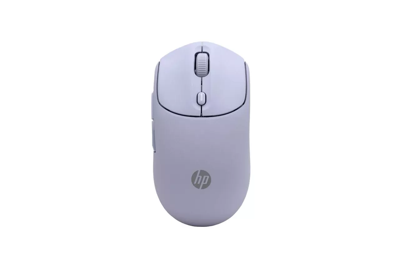 Ratón HP 400 Inalámbrico RF y Bluetooth 6000 DPI Púrpura Clic Silencioso