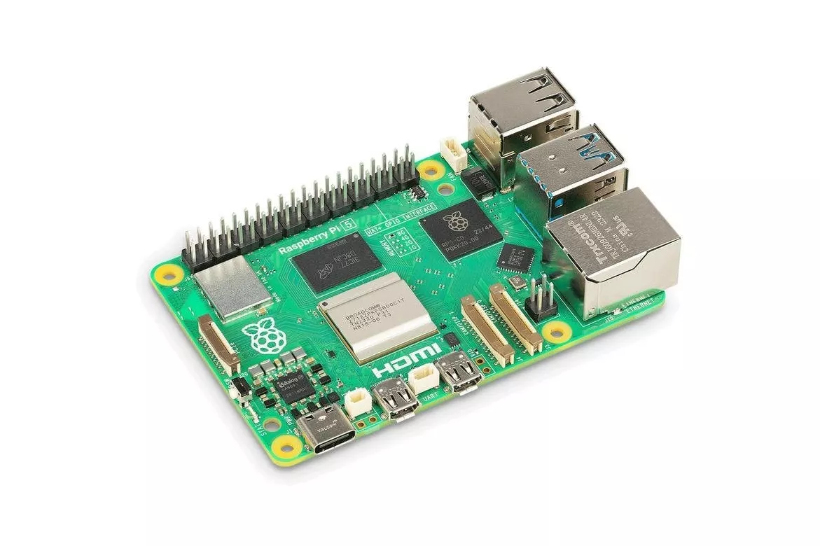 Placa Base Raspberry Pi 5 PI5-2GB ARM Cortex-A76 DDR4 Micro HDMI WiFi 5 Bluetooth 5.0 GPIO 40 pines