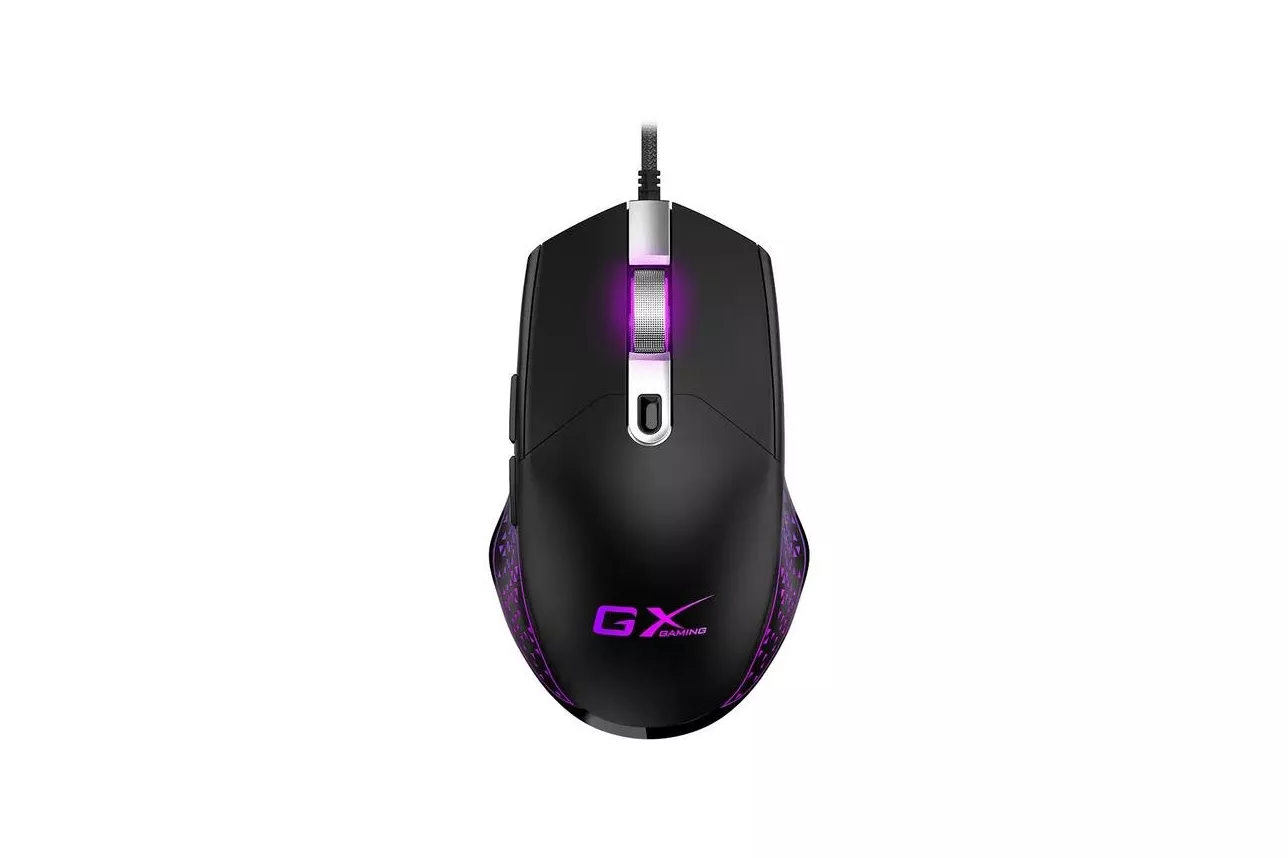 Ratón Genius Scorpion M705 USB 7200 DPI Negro Iluminación RGB 6 Botones