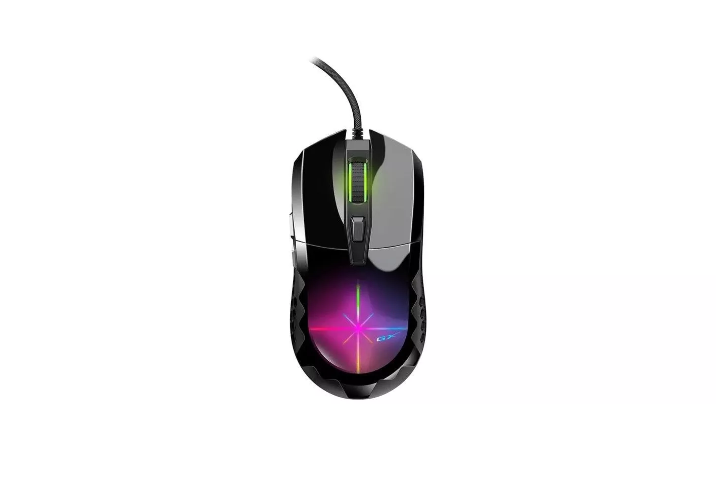 Ratón Genius Scorpion M715 USB 7200 DPI Negro RGB 6 Botones Gaming