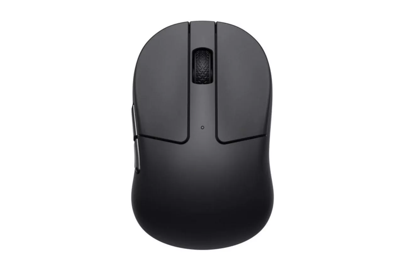 Ratón Keychron M4-A4 Inalámbrico Triple Conexión 26000 DPI Negro Ultraligero