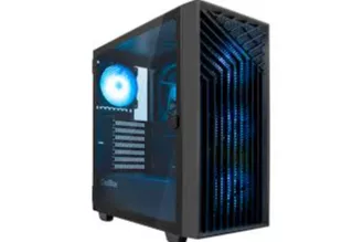 Caja/Torre Coolbox GA300 GRIDLINE ARGB Negra