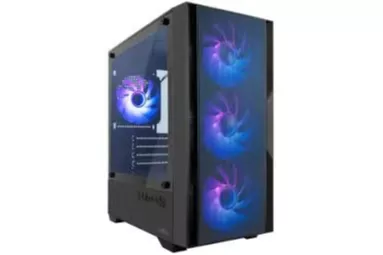 Caja/Torre Coolbox GM200 MPFUSION ARGB Negra