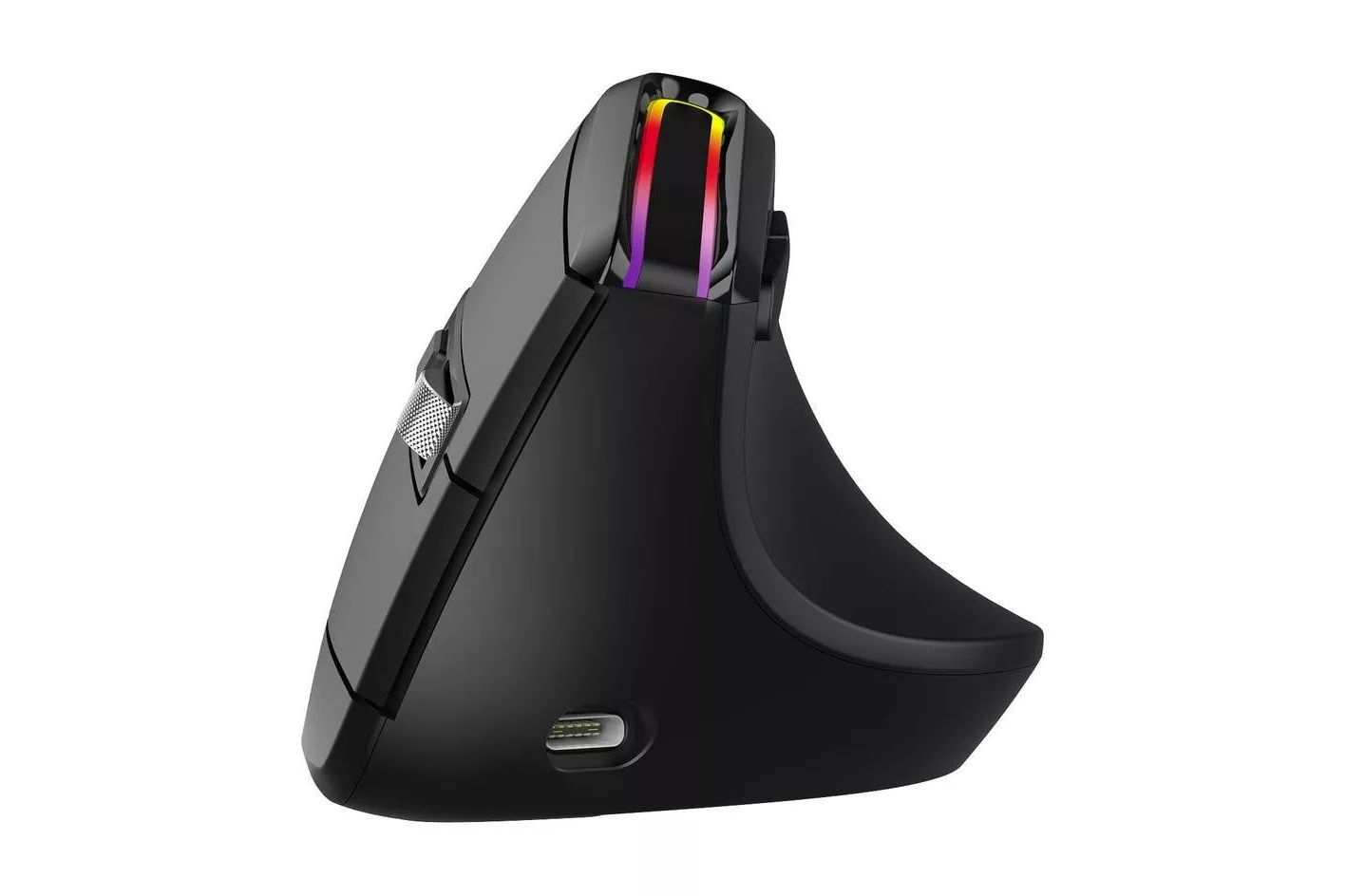 Ratón Mobility Lab ML314259 Inalámbrico 1600 DPI Negro RGB Ergonómico Vertical