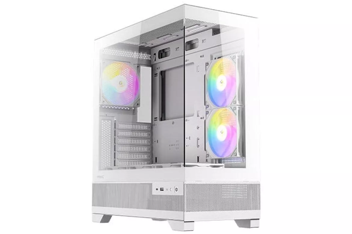 Caja de ordenador Antec CX700 RGB Elite ATX Vidrio templado RGB Blanco