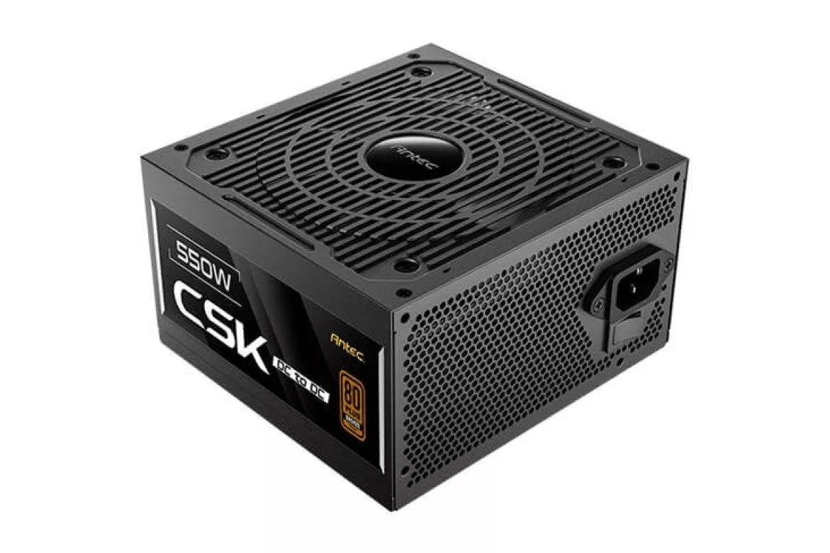 Fuente de Alimentación Antec CSK550DC 550W Certificación 80 PLUS Bronze no modular