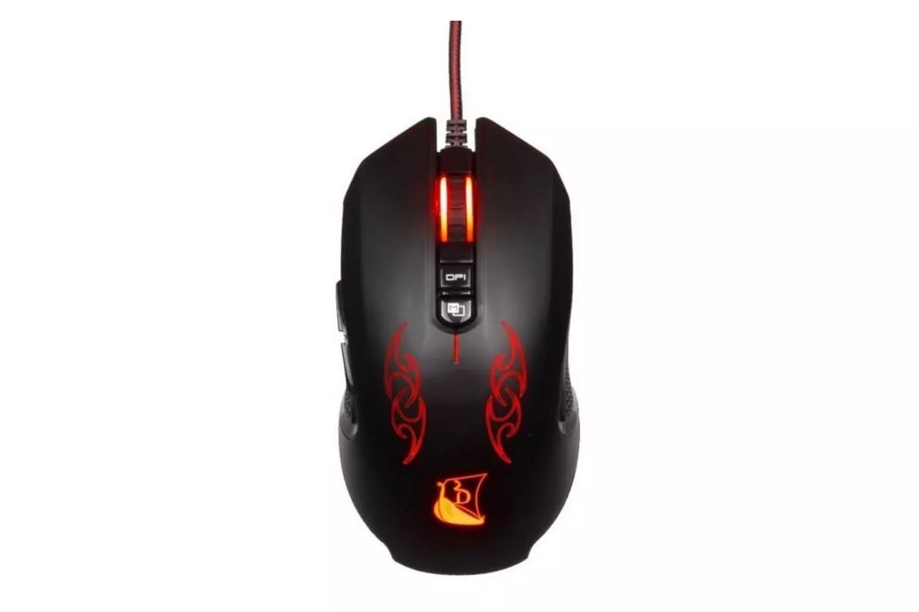 Konix Drakkar Hoenir Ratón Gaming Óptico 3200 DPI