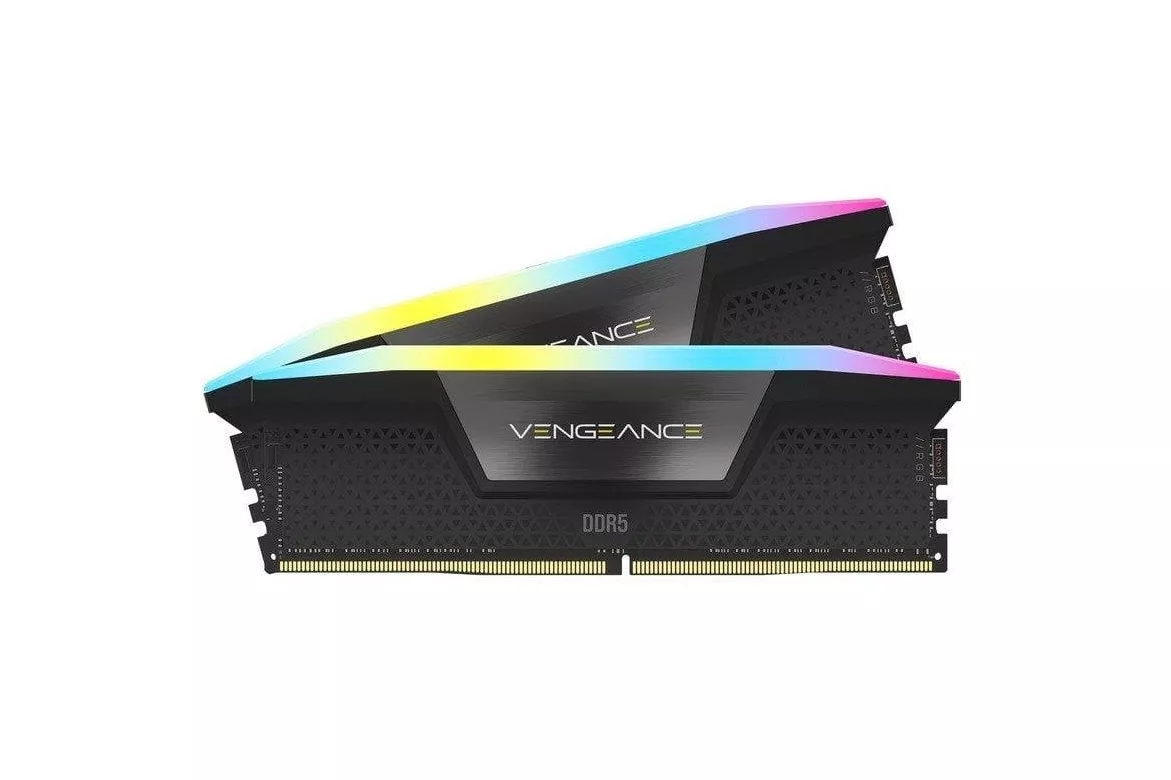 Corsair Vengeance RGB 16GB (2x8GB) DDR5 5600MHz CL40 Dual Profile - Memoria RAM