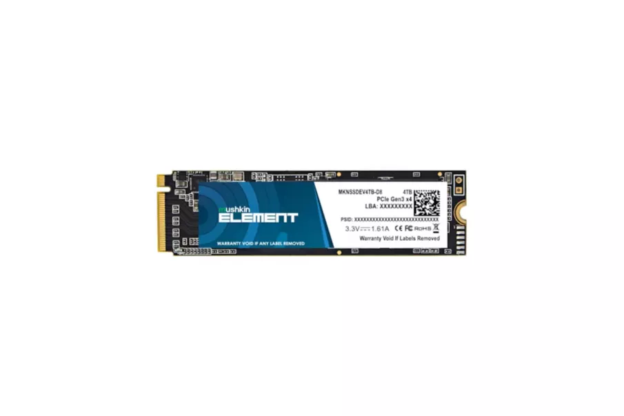 SSD Mushkin Element 4TB Gen3 M.2 NVMe (2000/1400MB/s)