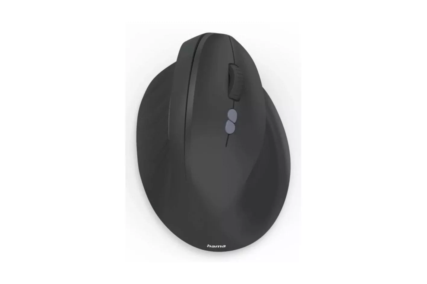Ratón Hama EWM-500R Inalámbrico 1800 DPI Negro Vertical Ergonómico 7 Botones