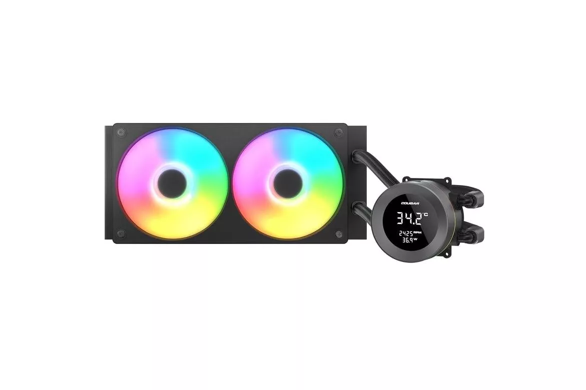 Refrigeración Líquida Cougar CGR-PSDVARGB-B-240 240mm 2 Ventiladores RGB