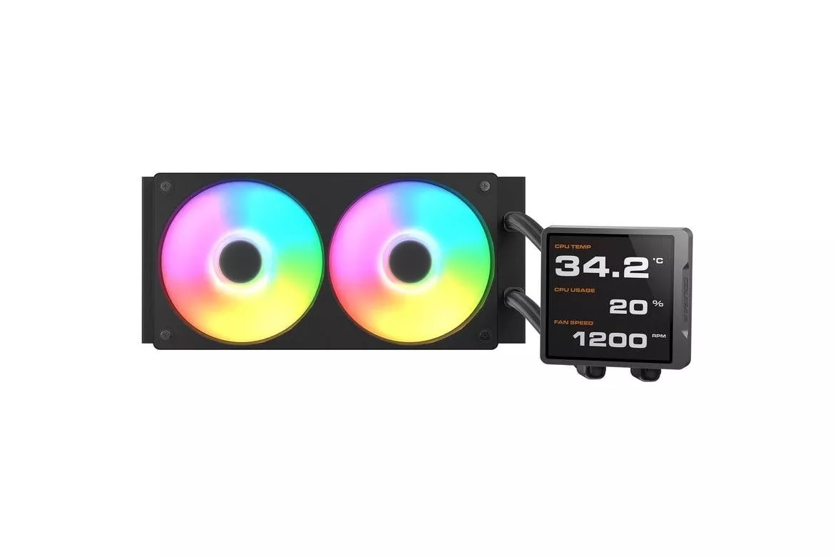 Refrigeración Líquida Cougar CGR-PSDVPRGB-B-240 240mm 2 Ventiladores RGB