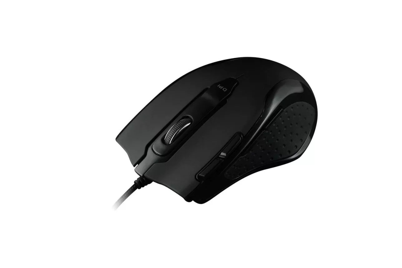 Ratón Tesoro H2L Black Edition USB 5600 DPI Negro Peso Personalizable Iluminación