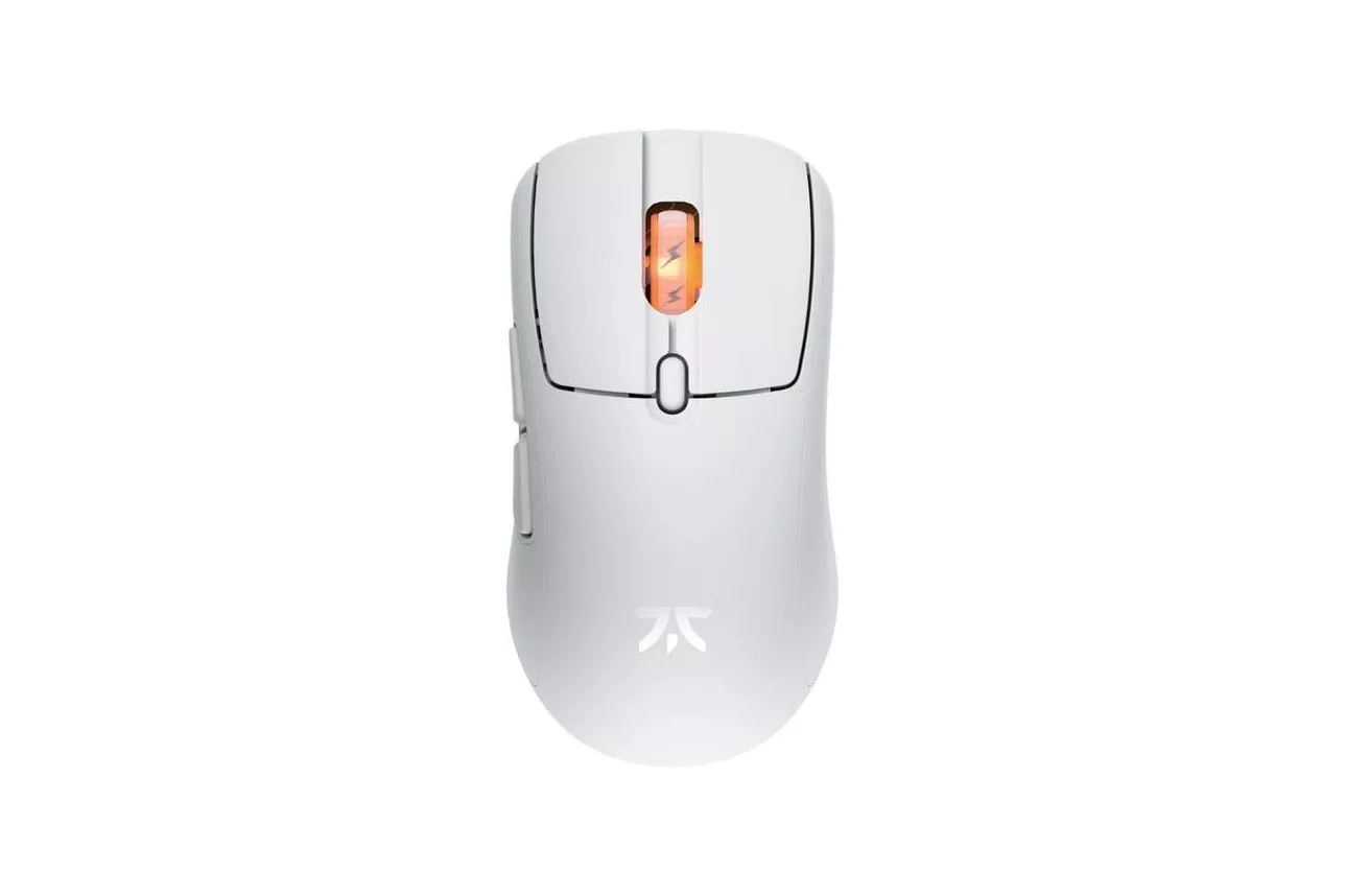 Ratón Fnatic Bolt Wireless Dual Mode 19000DPI Blanco RGB Ultraligero 6 Botones