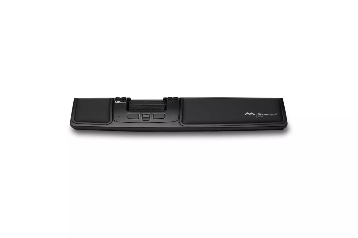 Ratón Mousetrapper Prime Bluetooth USB 2000 DPI Negro Ergonómico 8 botones
