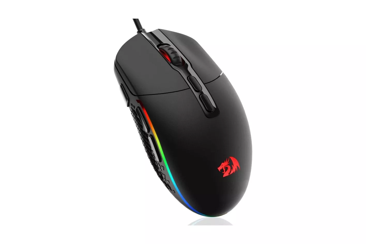 Redragon M719 Invader RGB Ratón Gaming 10000 DPI Negro
