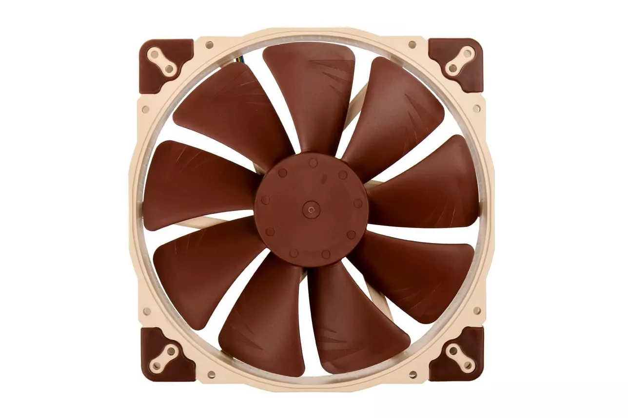 Noctua NF-A20 Carcasa del ordenador Ventilador 20 cm Beige, Marrón