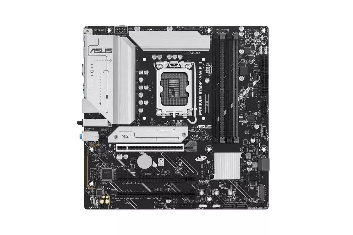 Placa Base Asus PRIME B760M-A WIFI II B760 LGA1700 DDR5 Micro ATX WiFi 6E RAID