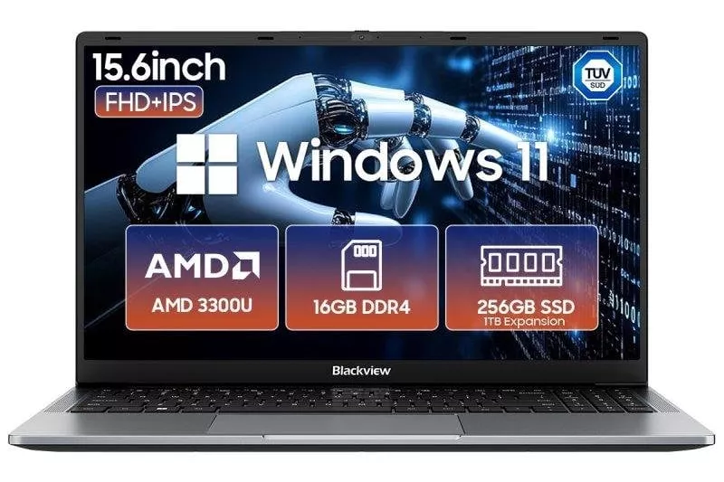 Blackview Acebook 6 AMD Ryzen5 3500U 16GB 256GB SSD Gráficos Integrados Windows 11 Bisagra 180°