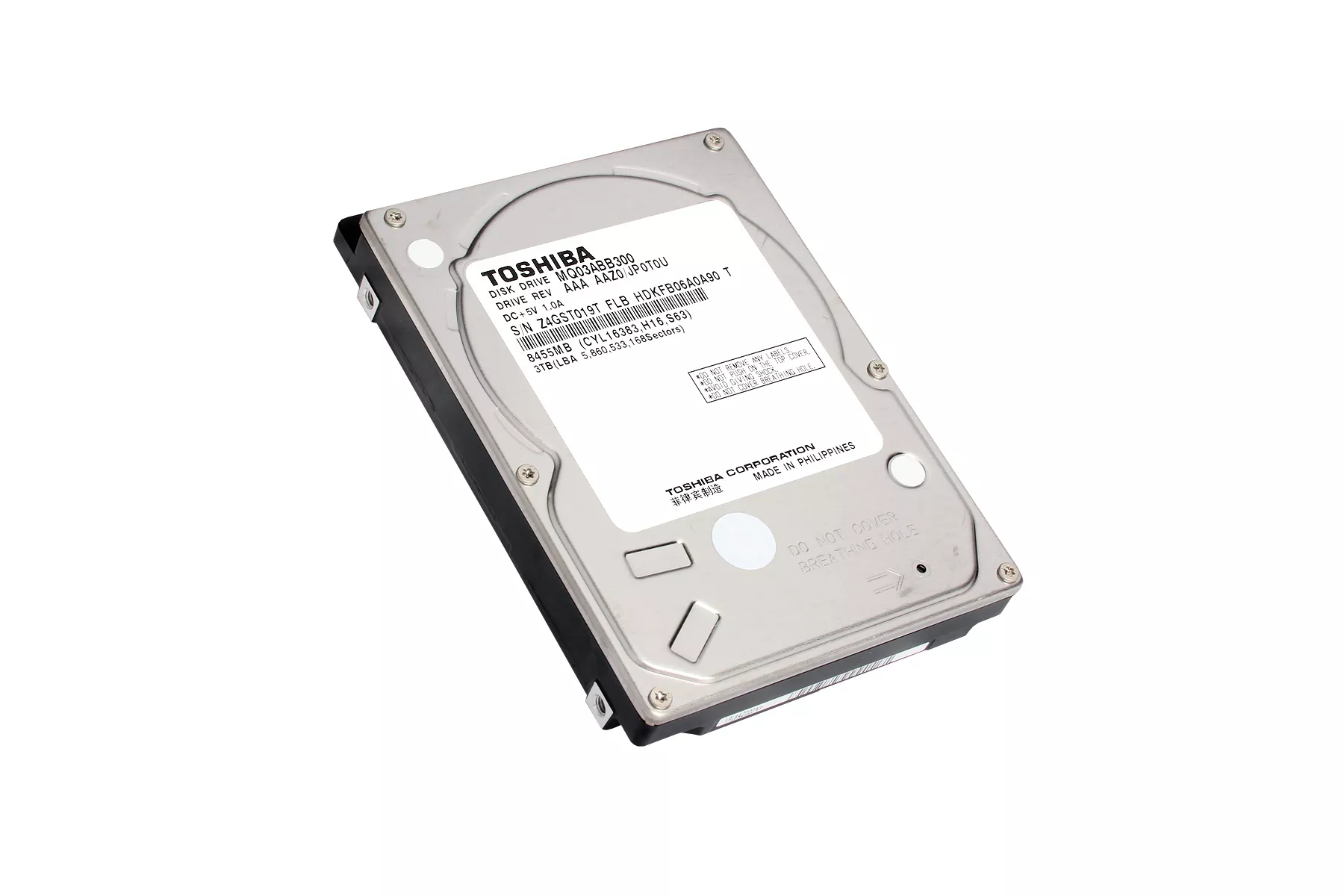 Disco duro HHD Toshiba MQ03ABB200 interno 2 TB 5400 RPM 16 MB 2.5