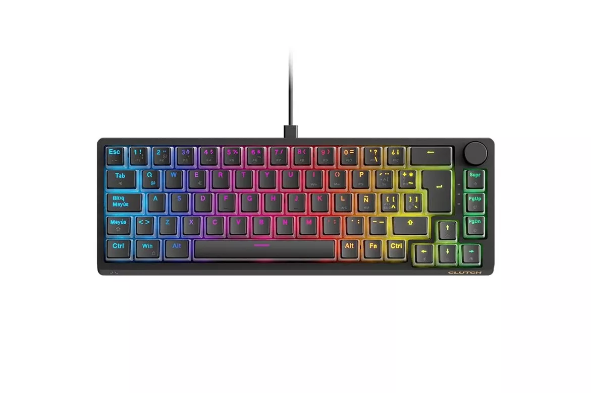 Forgeon Clutch Teclado Gaming RGB 60% Switch Blue