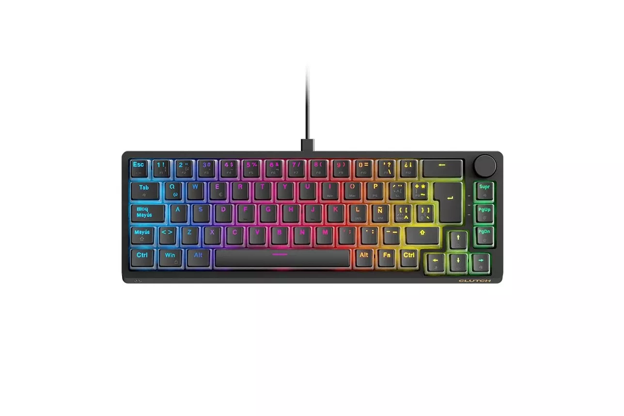 Forgeon Clutch Teclado Gaming RGB 60% Switch Red
