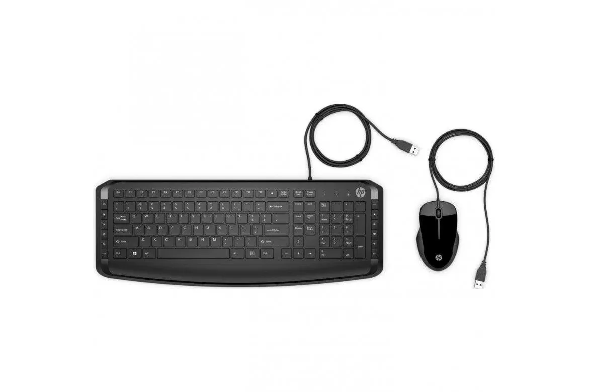 HP Pavilion 200 Combo Teclado + Ratón Negros