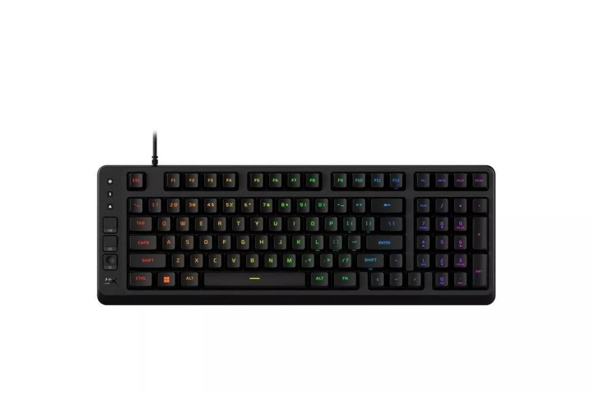 Teclado HyperX Eve 1800 de membrana compacto Layout ES iluminación RGB y teclas multimedia