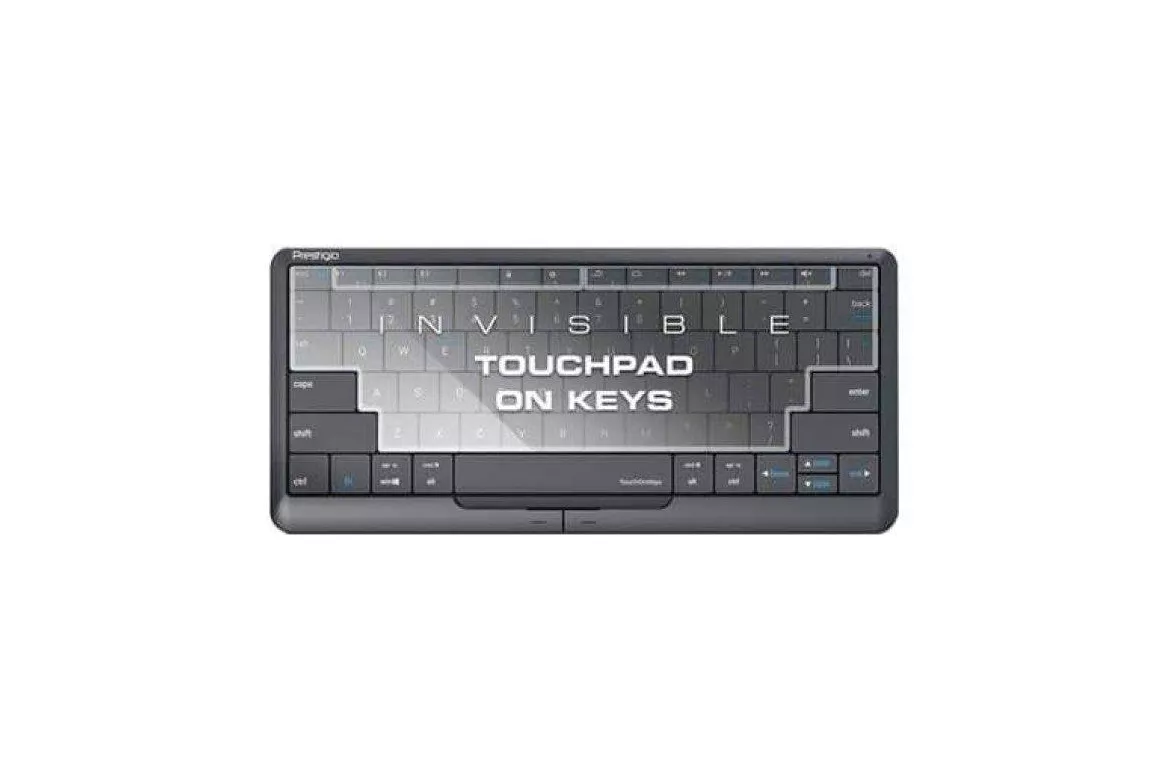 Teclado Prestigio Click Touch 2 inalámbrico compacto Layout español con touchpad integrado