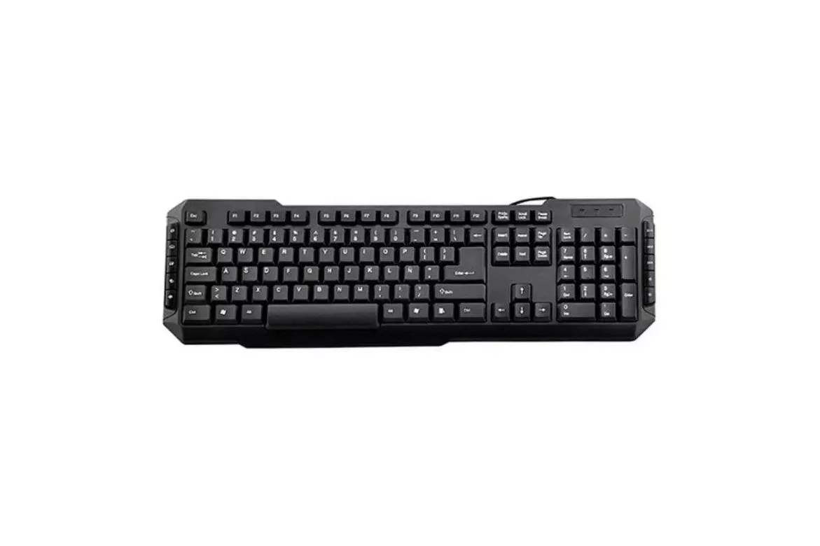 Teclado Trust 3GO KBDRILE de membrana layout español con teclas multimedia USB