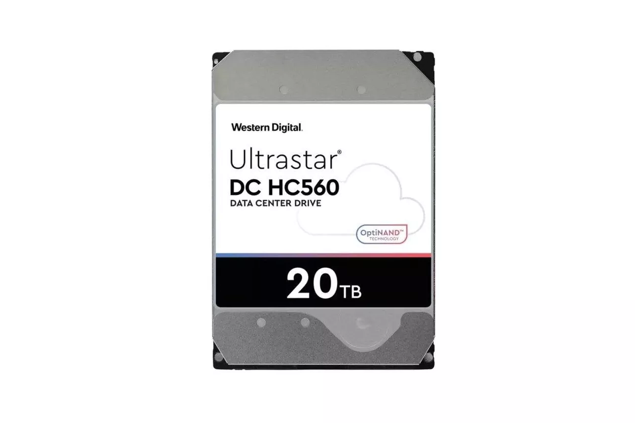 Disco Duro Western Digital Ultrastar 20 TB HDD 7200 rpm SATA 12 Gbit/s 512 MB