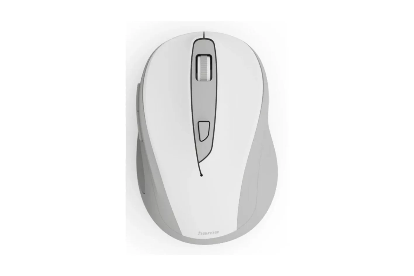 Ratón Hama WM-400 Inalámbrico 1600 DPI Blanco 6 Botones Silencioso