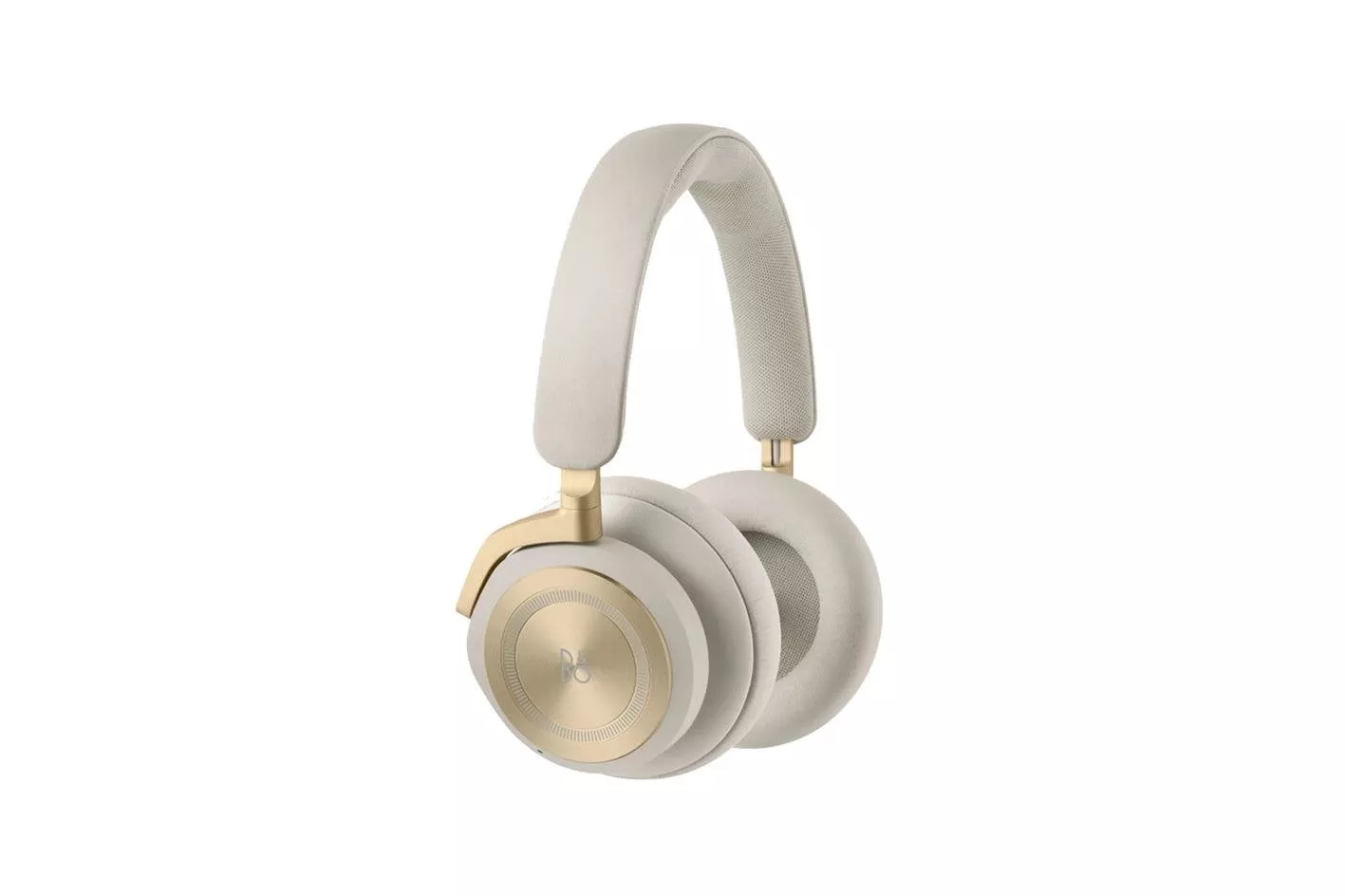 Auriculares Bang & Olufsen BeoPlay HX inalámbricos Bluetooth con Cancelación Activa de Ruido, micrófono y modo transparencia, beige y oro