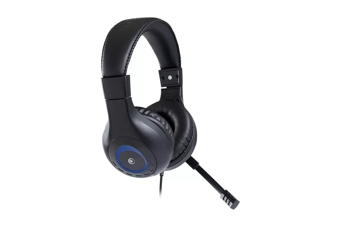 Auriculares Bigben Connected CASQUEMICROJACKB con cable Jack para uso diario color negro