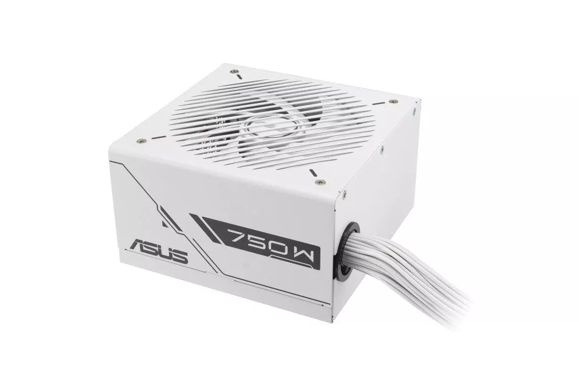 Fuente de Alimentación Asus Prime 750W Certificación 80+ Bronze blanca ventilador 135 mm