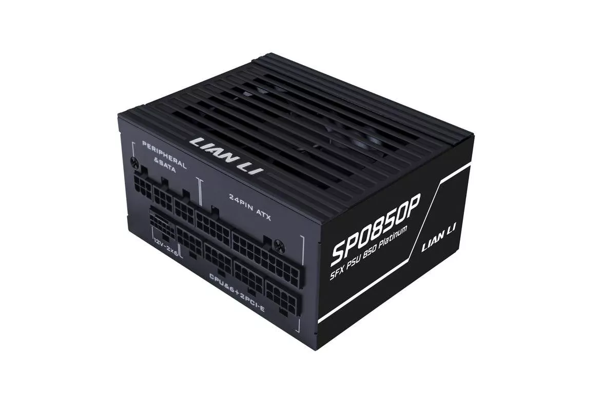 Fuente de Alimentación Lian Li SP0850P 850W Certificación 80 PLUS Platinum modular SFX