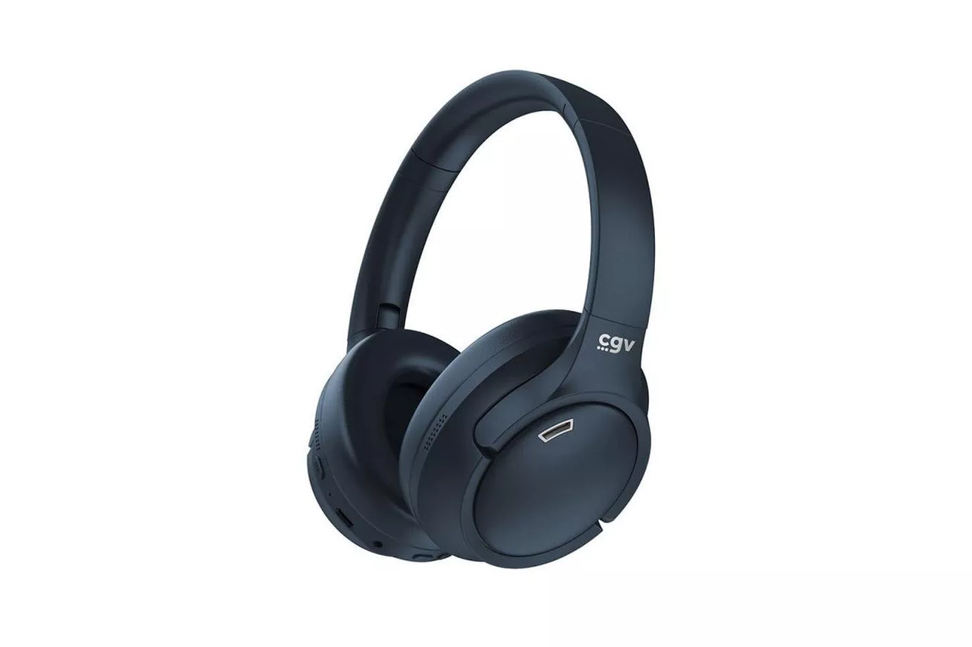 Auriculares CGV SonicVibe ANC inalámbricos Bluetooth 5.4 con Cancelación de Ruido, Micrófono integrado y batería de larga duración, azul