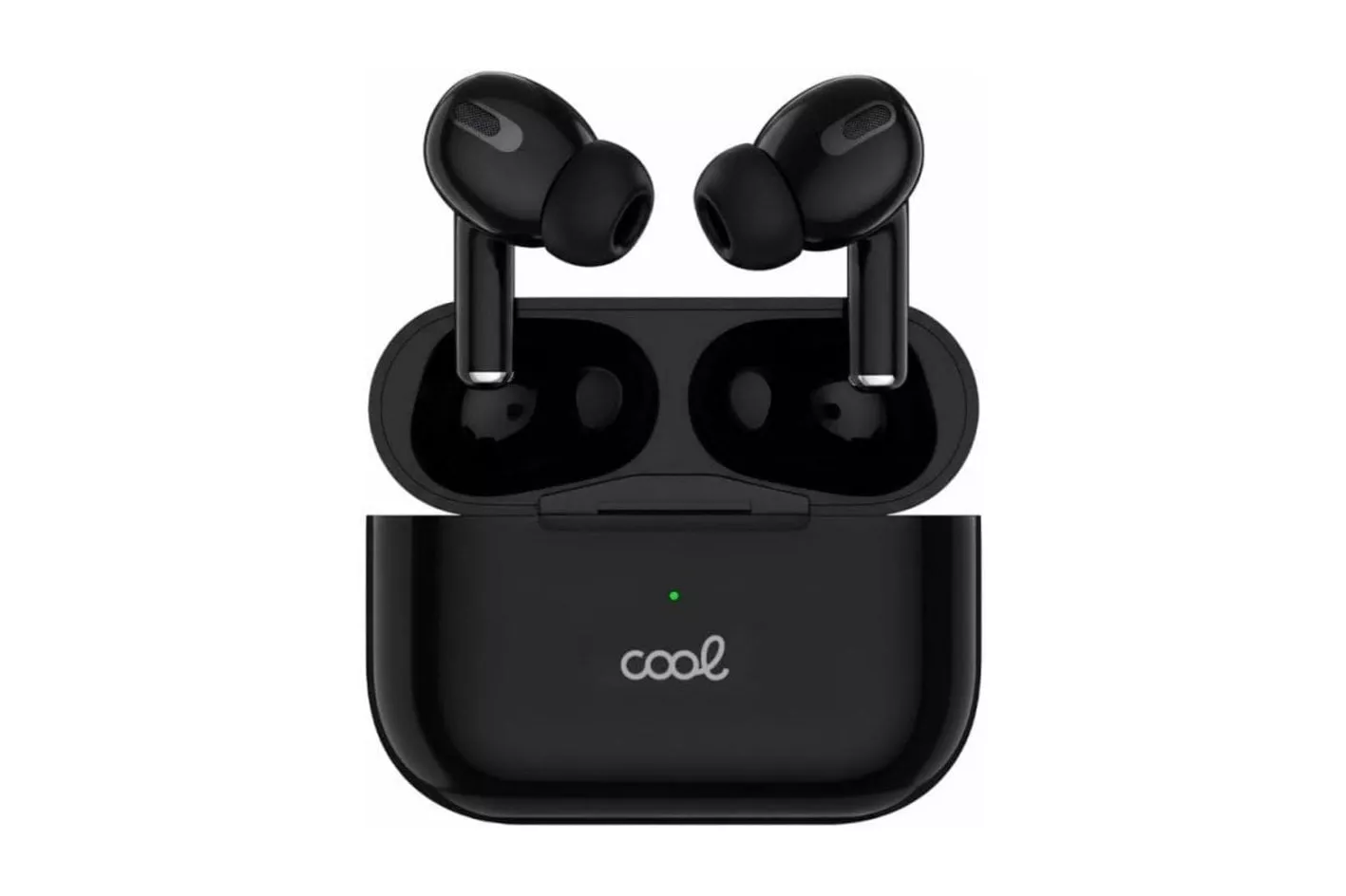 Auriculares Cool Chester inalámbricos Bluetooth con Cancelación de Ruido y micrófono negro