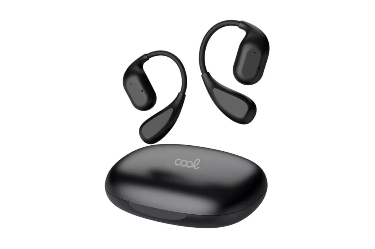 Auriculares Cool Moon inalámbricos Bluetooth con Cancelación de Ruido, micrófono, control de volumen, color negro