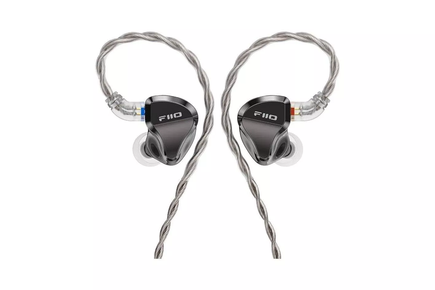 Auriculares FiiO JH5 con cable Jack 3,5 mm Intraurales Hi-Res, Aislamiento acústico, Negro