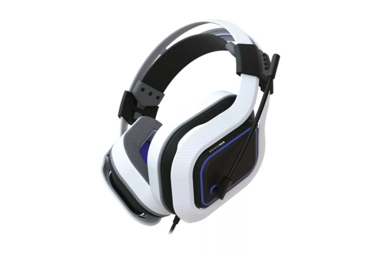 Auriculares Gioteck HC9 con cable jack gaming multiplataforma micrófono retráctil negro