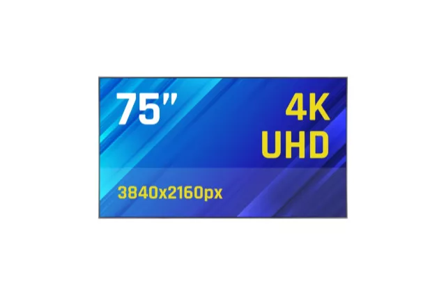 Pantalla iggual ORCHID Señalización 4K 75
