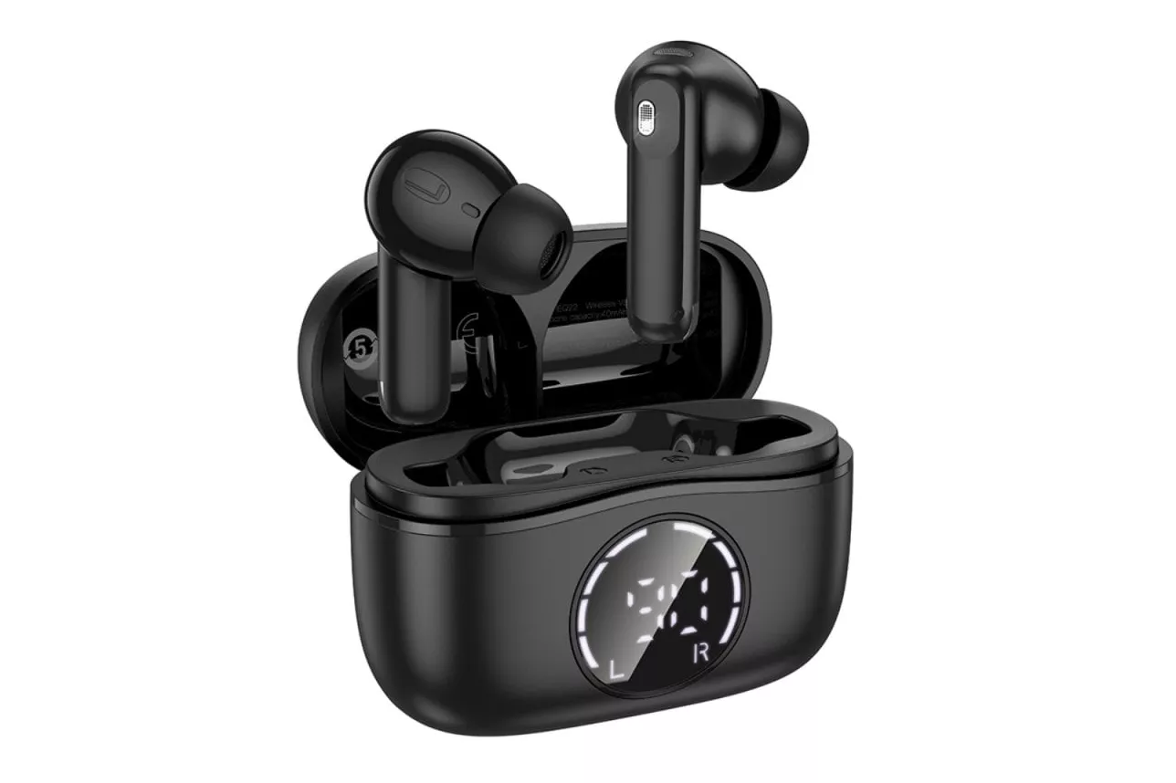 Auriculares Hoco EQ22 inalambricos Bluetooth in-ear con Cancelacion de Ruido Negro