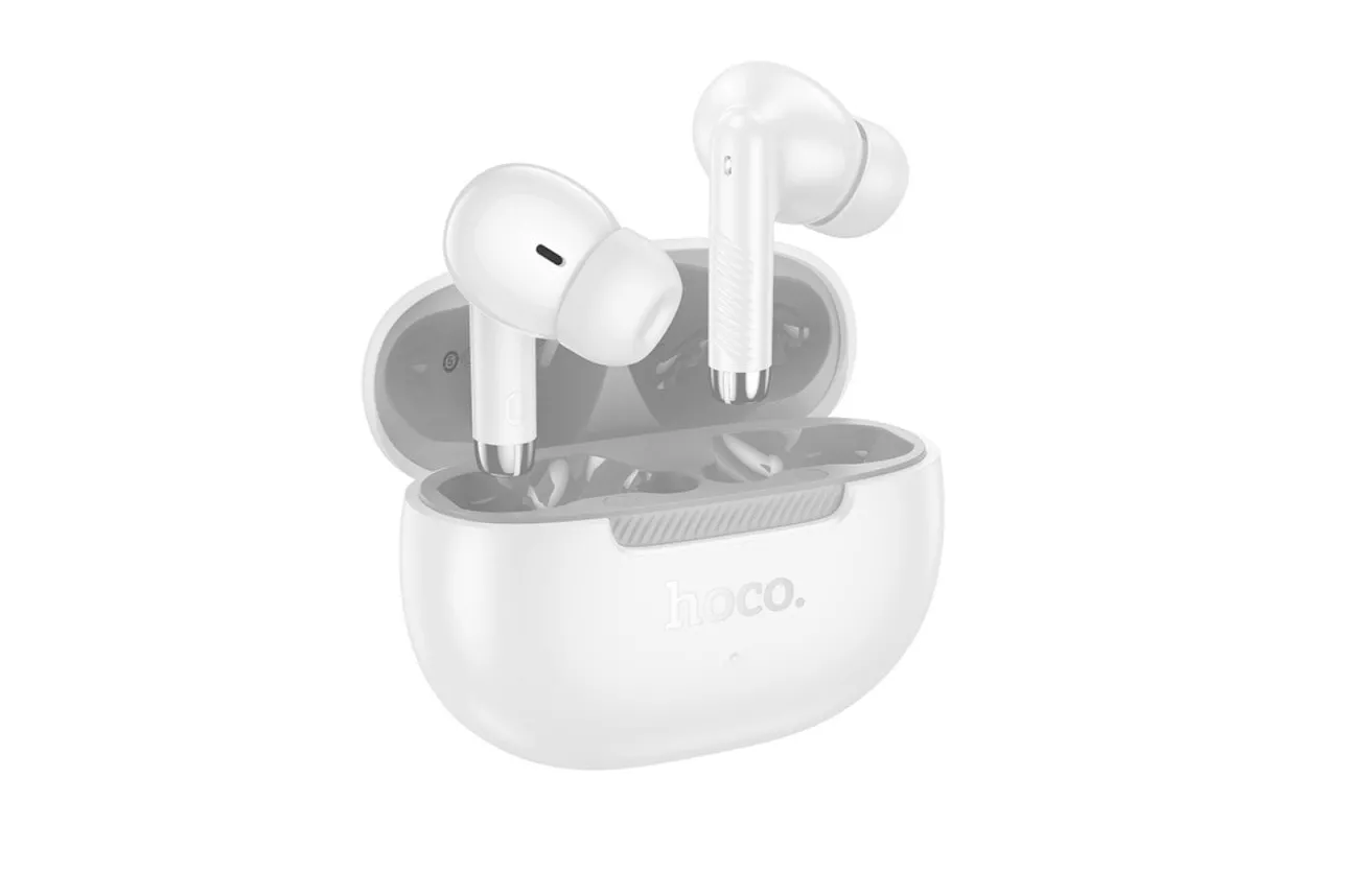 Auriculares Hoco EQ24 inalambricos Bluetooth para uso diario con IPX5 blancos