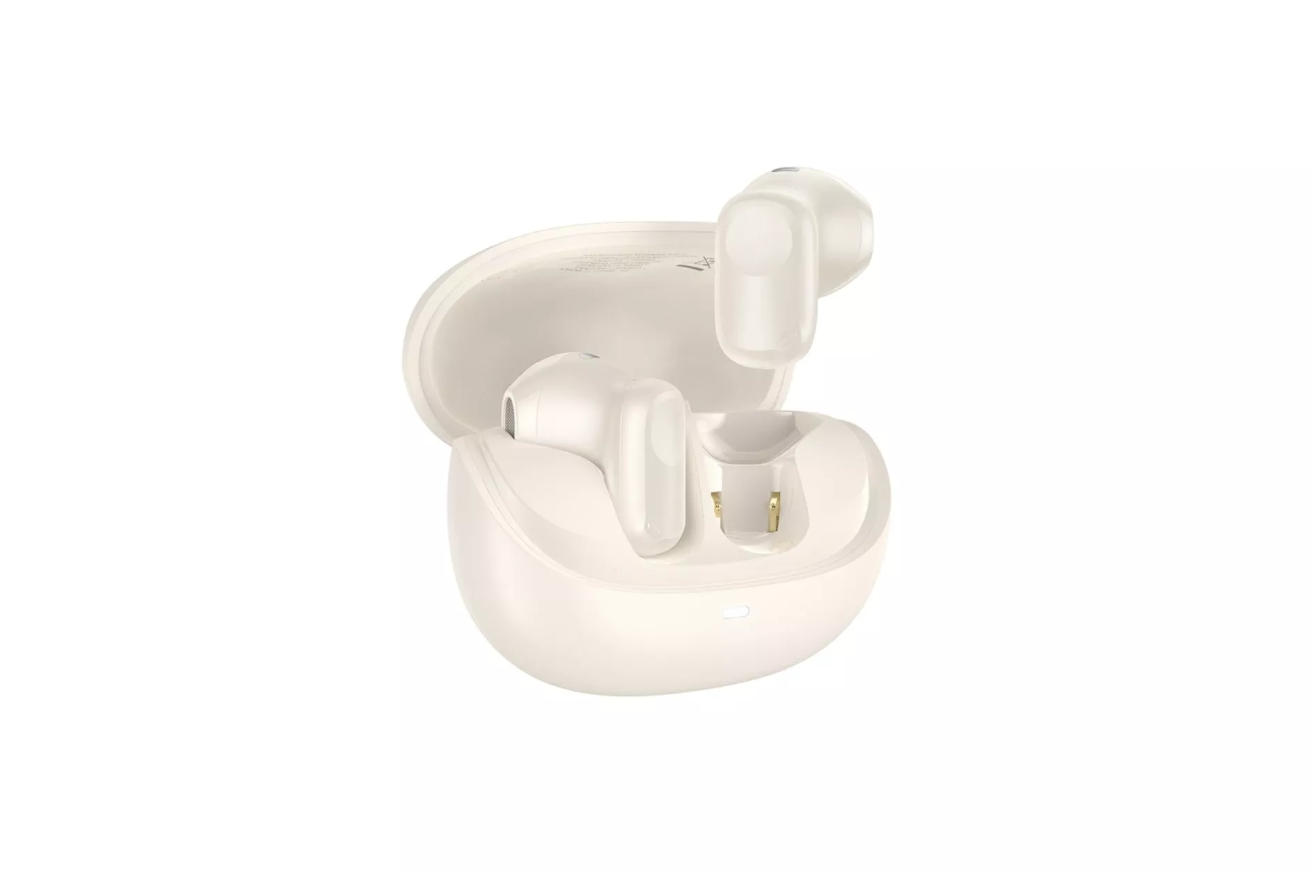 Auriculares Hoco EQ25 inalambricos Bluetooth para llamadas y musica con estuche 300 mAh blancos