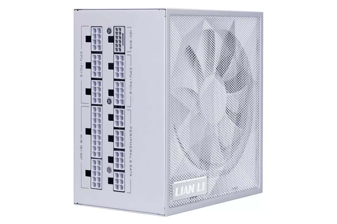 Fuente de Alimentación Lian Li SX0850P 850W 80 PLUS Platinum modular blanca