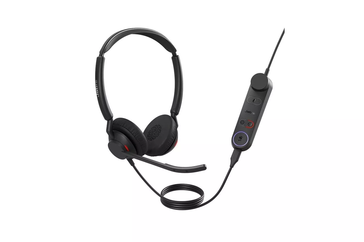 Auriculares Jabra Engage 50 II con cable USB-C para oficina y call center con cancelación de ruido negros