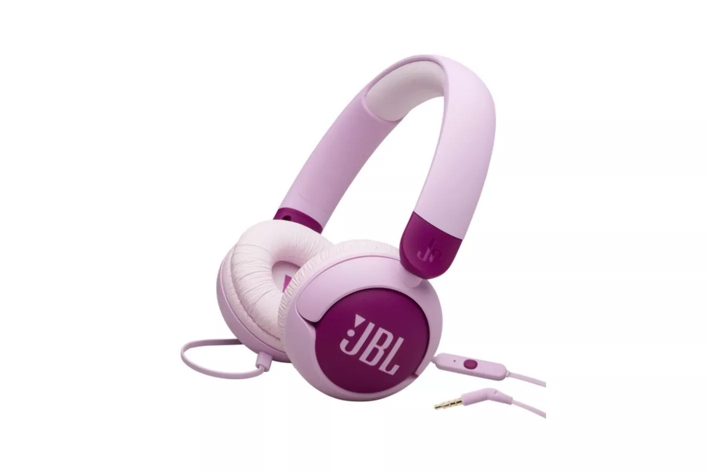 Auriculares JBL Junior 320 con cable Jack 3,5 mm para niños plegables con micrófono morados